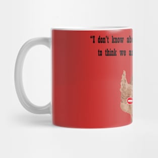 Butt of all jokes Mug